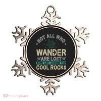Some Are Looking For Cool Rocks Geologist Geode Hunter Ornament thumb 0