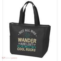 Some Are Looking For Cool Rocks Geologist Geode Hunter Tote Bag thumb 3