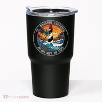 St. Augustine Lighthouse Florida Retro Sunset Palm Trees Tumbler thumb 0