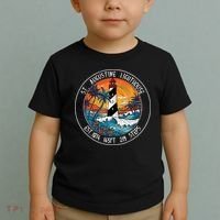 St. Augustine Lighthouse Florida Retro Sunset Palm Trees Toddler T-Shirt thumb 2