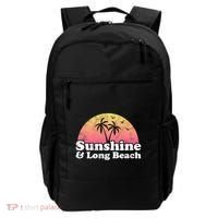 Sunshine And Long Beach Ca California Meaningful Gift Backpack thumb 0