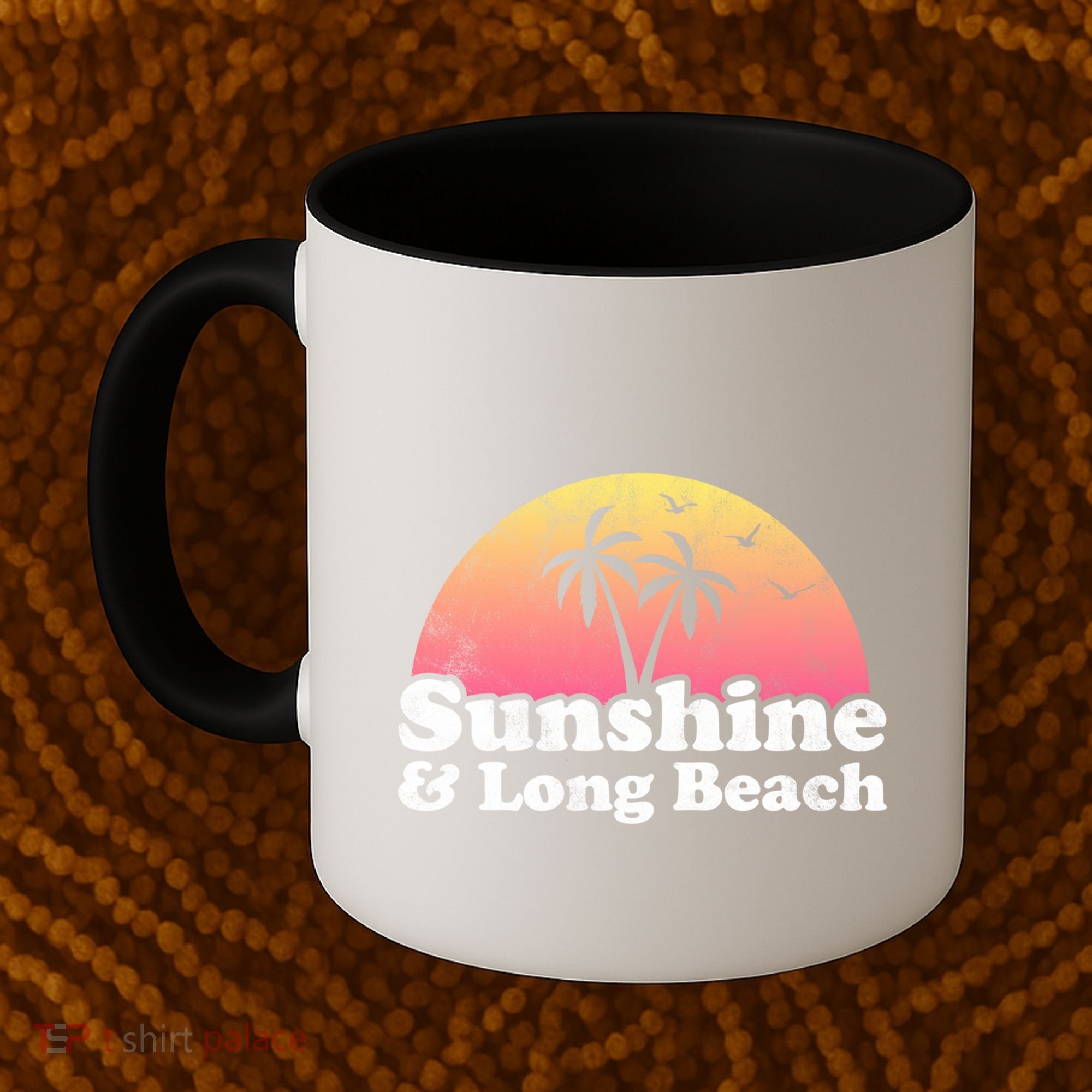 Sunshine And Long Beach Ca California Meaningful Gift Coffee Mug