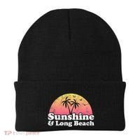 Sunshine And Long Beach Ca California Meaningful Gift Beanie thumb 0
