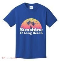 Sunshine And Long Beach Ca California Meaningful Gift Kids T-Shirt thumb 0