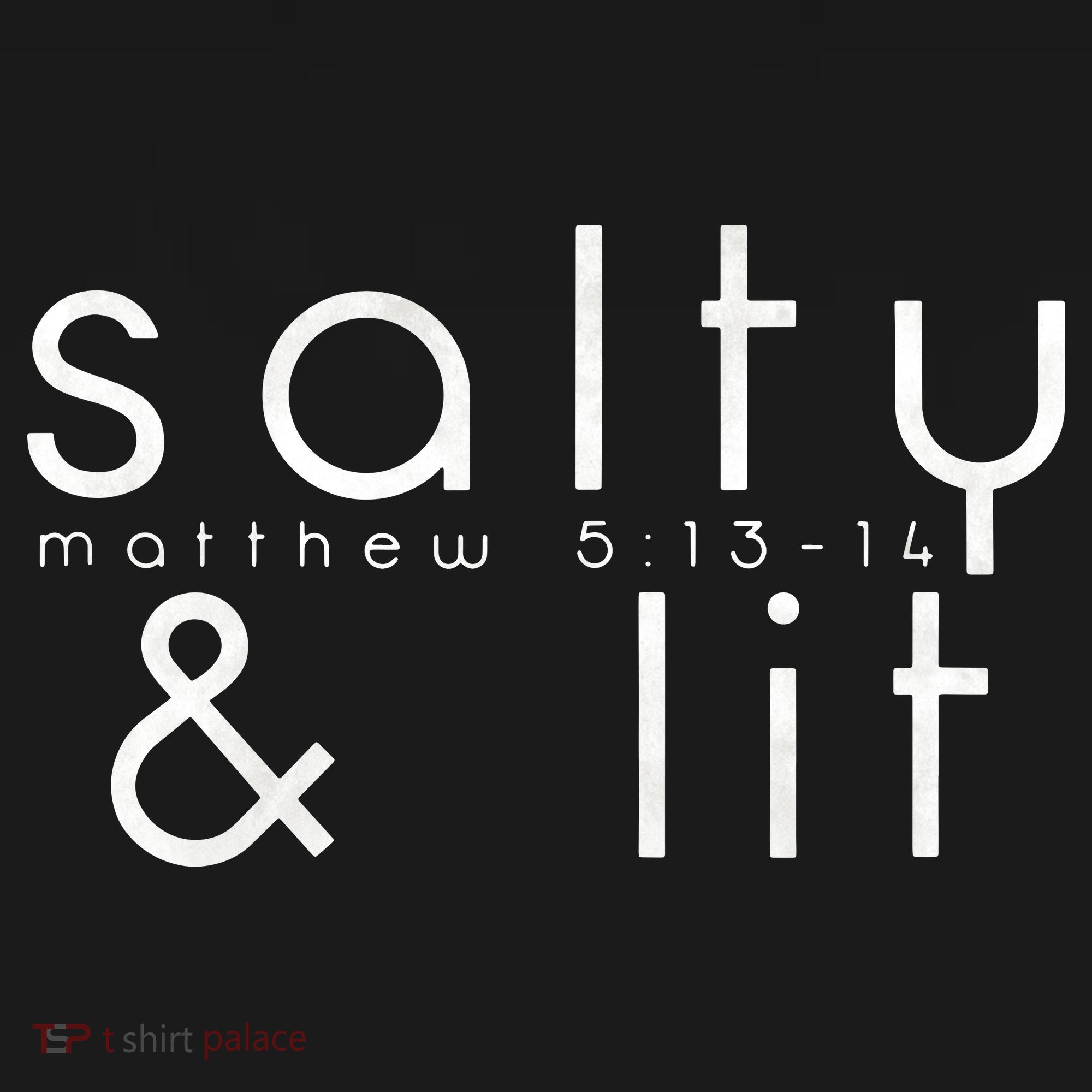 Salty And Lit Matthew 51314 Funny Christian Mousepad