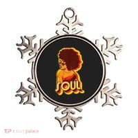 Soul Afro Lady Retro 80s Music Ornament thumb 0