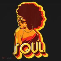 Soul Afro Lady Retro 80s Music Baby Bodysuit thumb 2
