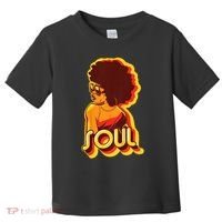 Soul Afro Lady Retro 80s Music Toddler T-Shirt thumb 0