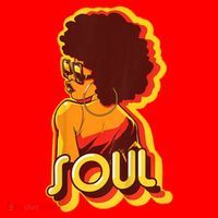 Soul Afro Lady Retro 80s Music Santa Hat thumb 1