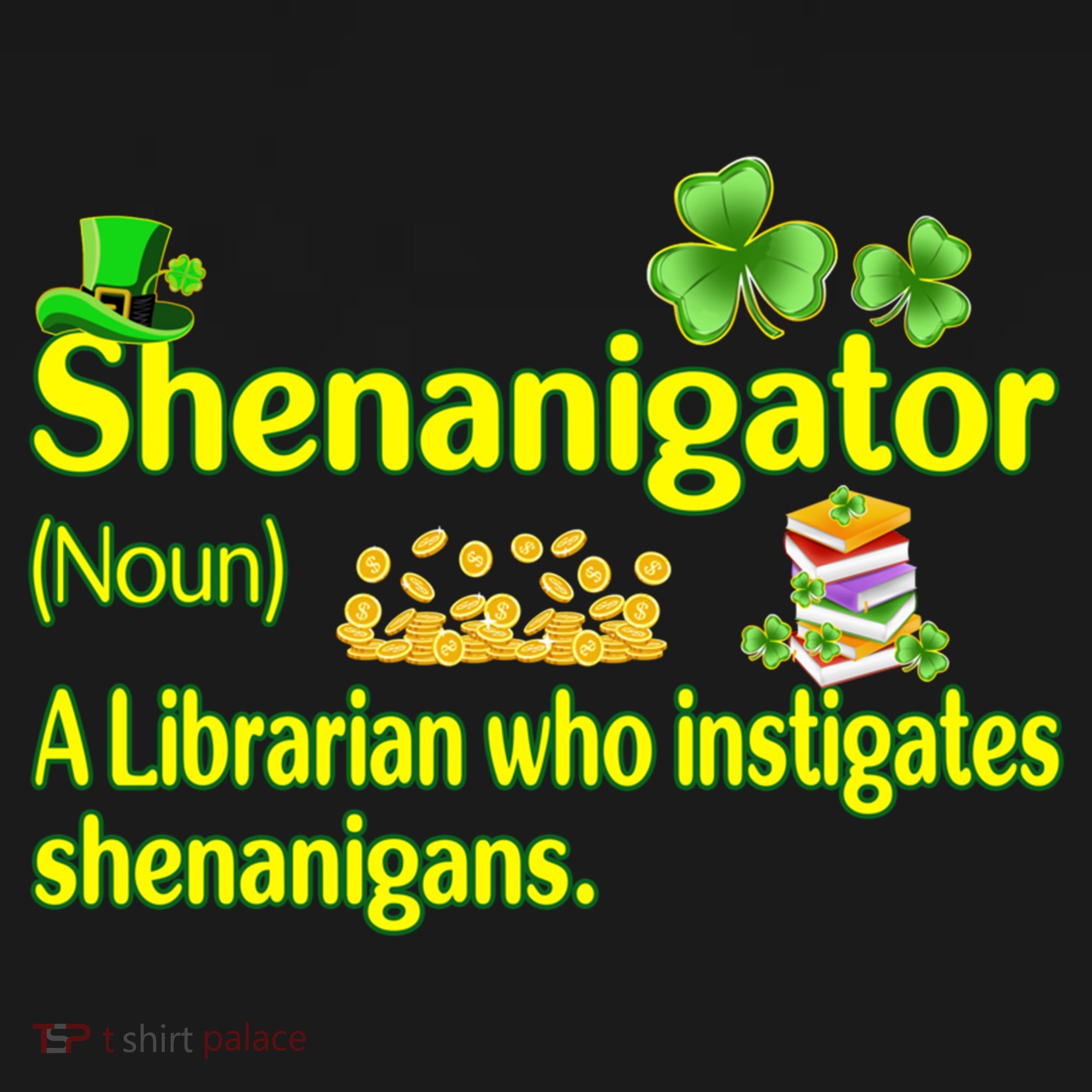 Shenanigator A Librarian Who Instigates Shenanigans Gift Backpack