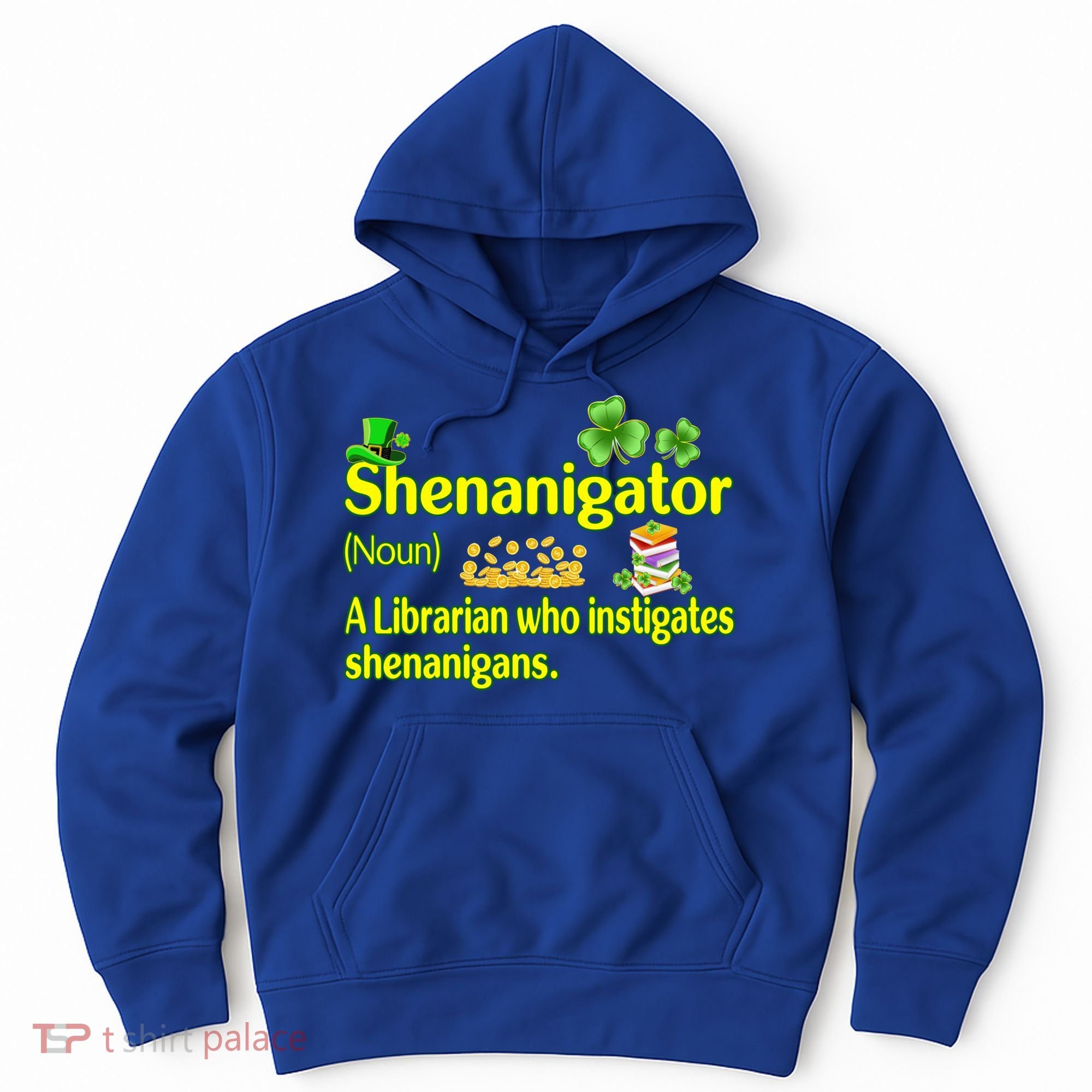 Shenanigator A Librarian Who Instigates Shenanigans Gift Hoodie