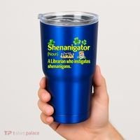 Shenanigator A Librarian Who Instigates Shenanigans Gift Tumbler thumb 2
