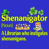 Shenanigator A Librarian Who Instigates Shenanigans Gift Women's Tank Top thumb 5