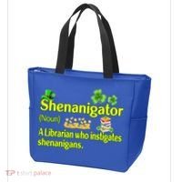 Shenanigator A Librarian Who Instigates Shenanigans Gift Tote Bag thumb 3
