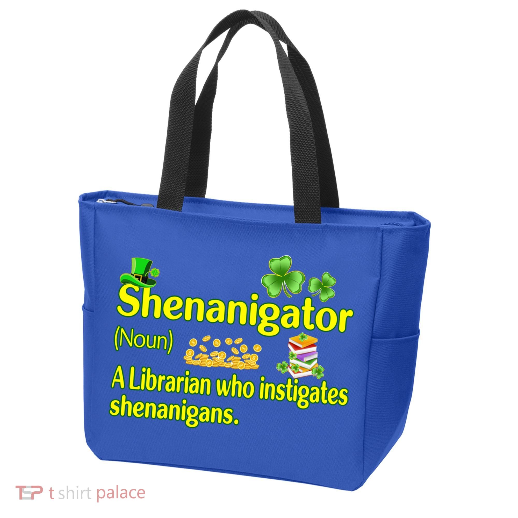 Shenanigator A Librarian Who Instigates Shenanigans Gift Tote Bag