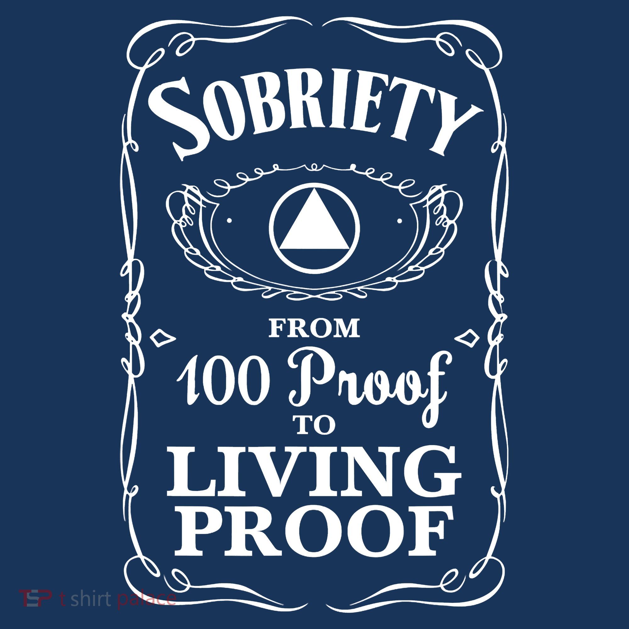 Sobriety Anniversary Living Proof NA AA Recovery Women's Hoodie