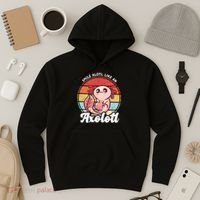 Smile A Lot Like An Axolotl Hoodie thumb 3