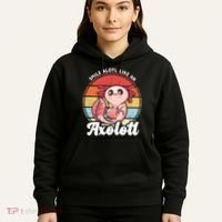 Smile A Lot Like An Axolotl Hoodie thumb 5