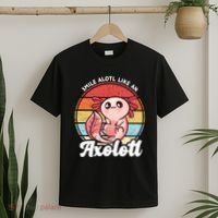 Smile A Lot Like An Axolotl T-Shirt thumb 2