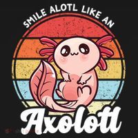 Smile A Lot Like An Axolotl Bucket Hat thumb 4