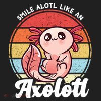Smile A Lot Like An Axolotl Beanie thumb 2
