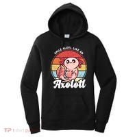 Smile A Lot Like An Axolotl Women's Hoodie thumb 0