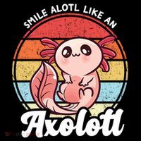 Smile A Lot Like An Axolotl Ornament thumb 1