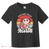 Smile A Lot Like An Axolotl Toddler T-Shirt thumb 0