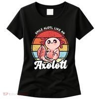 Smile A Lot Like An Axolotl Women's T-Shirt thumb 0