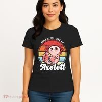 Smile A Lot Like An Axolotl Women's T-Shirt thumb 4