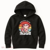 Smile A Lot Like An Axolotl Kids Hoodie thumb 0