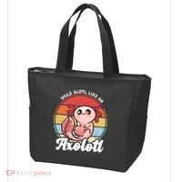 Smile A Lot Like An Axolotl Tote Bag thumb 3