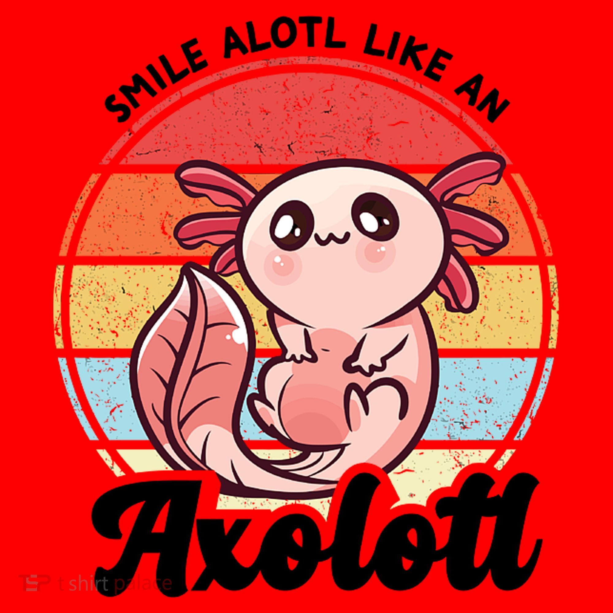 Smile A Lot Like An Axolotl Santa Hat