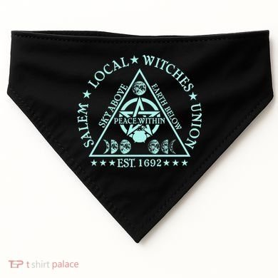 Salem Local Witches USA-Made Doggie Bandana