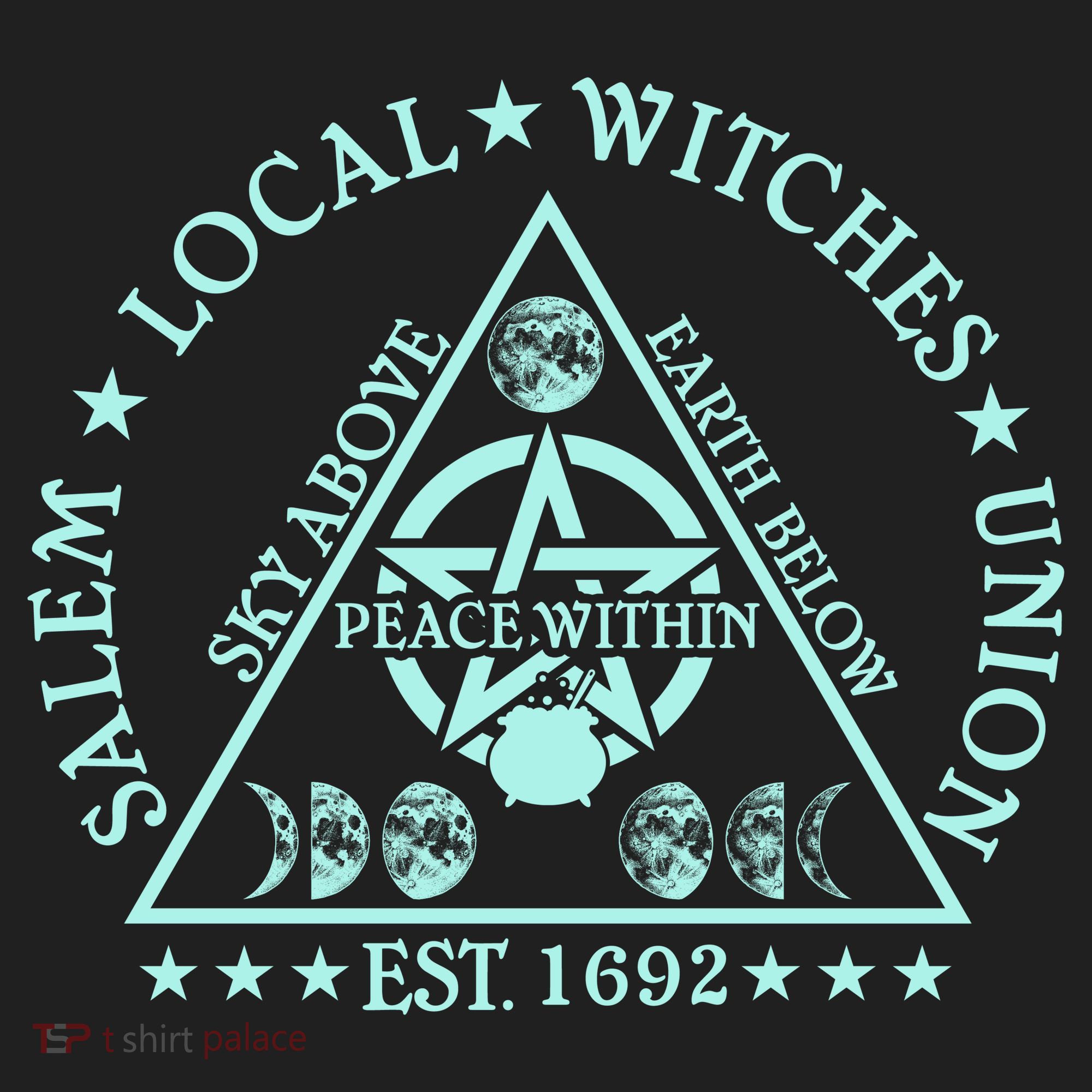 Salem Local Witches Golf Towel