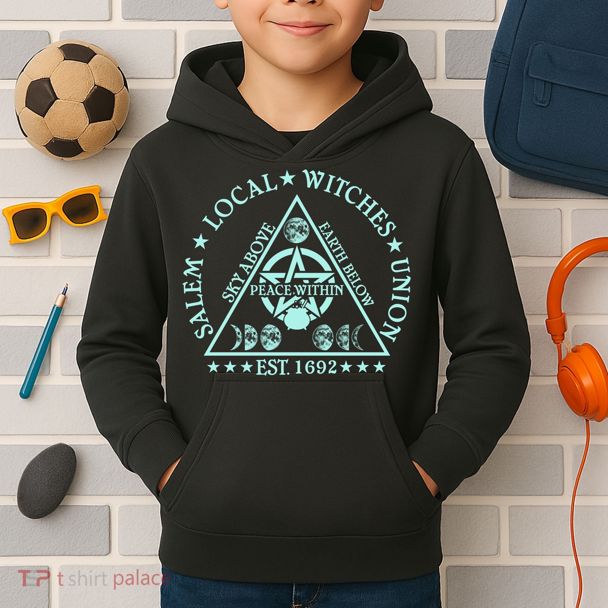 Salem Local Witches Kids Hoodie