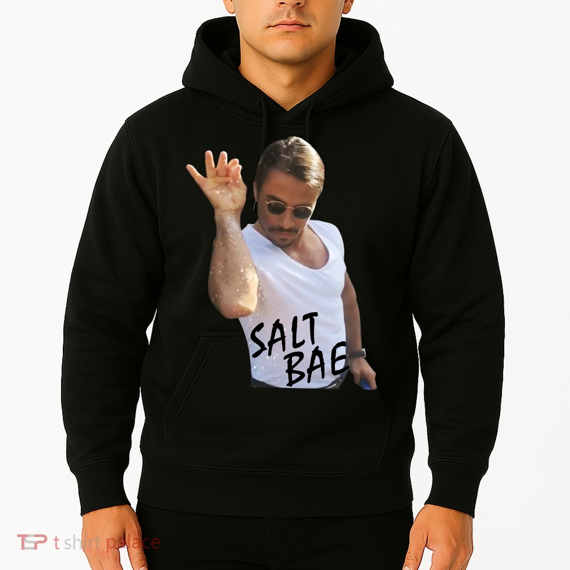 Salt Bae Funny Photo Meme Hoodie