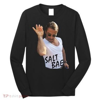 Salt Bae Funny Photo Meme Long Sleeve Shirt