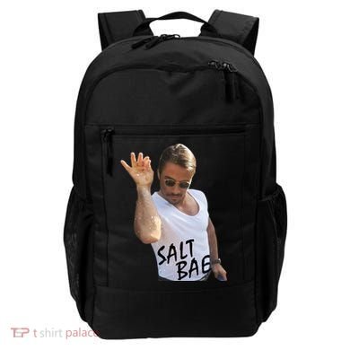 Salt Bae Funny Photo Meme Backpack