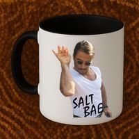 Salt Bae Funny Photo Meme Coffee Mug thumb 2