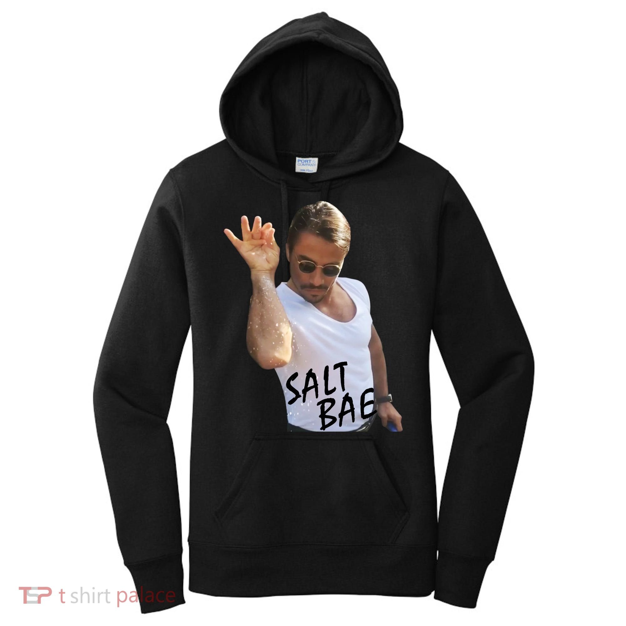 Salt Bae Funny Photo Meme Women's Hoodie