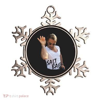 Salt Bae Funny Photo Meme Ornament