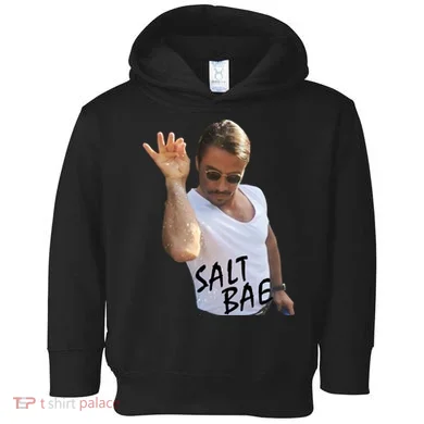 Salt Bae Funny Photo Meme Toddler Hoodie