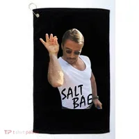 Salt Bae Funny Photo Meme Golf Towel thumb 0