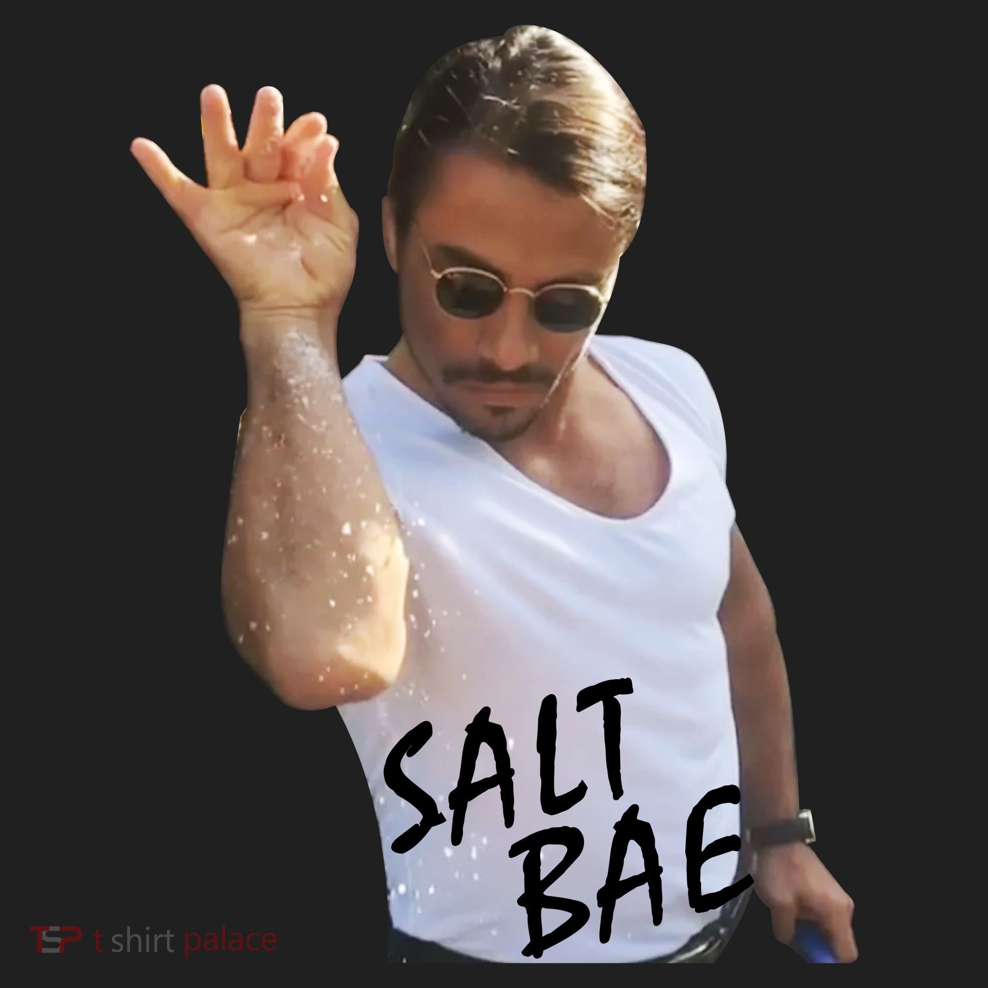 Salt Bae Funny Photo Meme Golf Towel