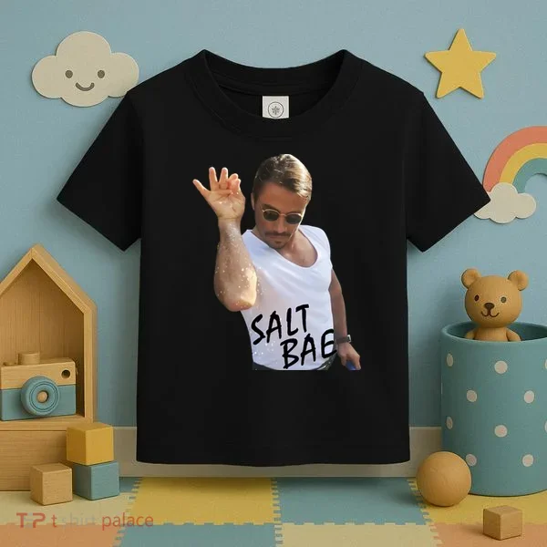 Salt Bae Funny Photo Meme Toddler T-Shirt