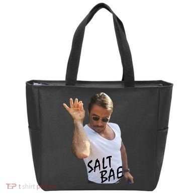 Salt Bae Funny Photo Meme Tote Bag