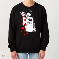 Salt Bae Valentines Day Women's Sweatshirt thumb 0