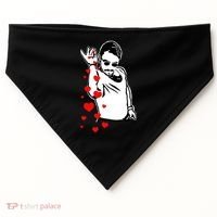Salt Bae Valentines Day USA-Made Doggie Bandana thumb 0