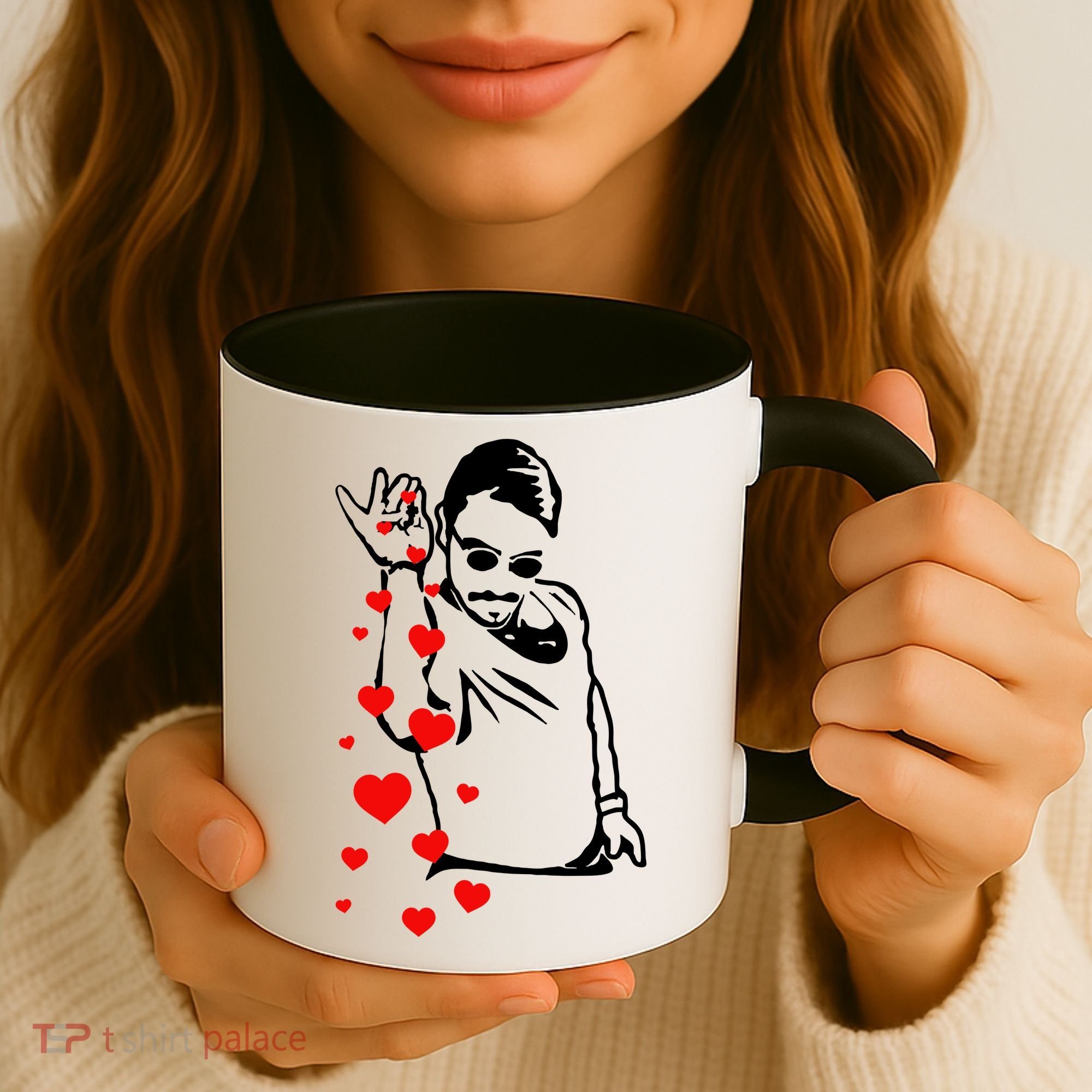 Salt Bae Valentines Day Coffee Mug